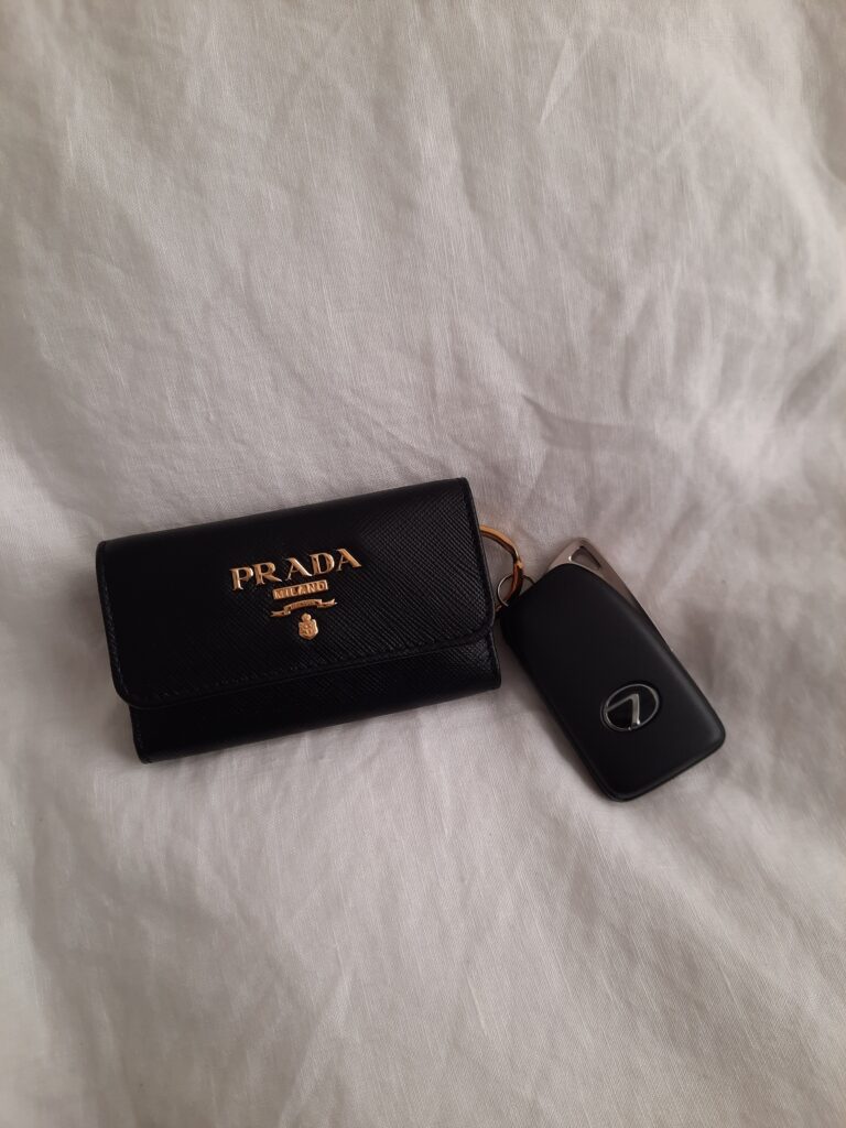 Prada Black Saffiano Leather Keychain Review | The Only Key Cle You’ll Ever Need