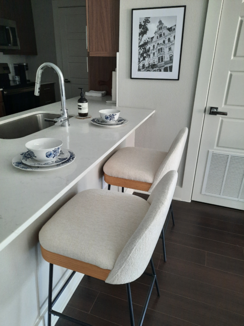 My New Counter Height Bar Stools | Ft. Target Sepulveda Mixed Material Ivory/Natural Opalhouse Bar Stool | A Review