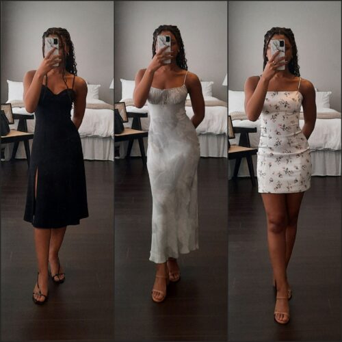 3 Petite Friendly Aritzia Dresses For Spring/Summer 2023 | Wedding Guest & Brunch Inspiration | Ft. Aritzia Shimmer, Viola, and Bellow Dress