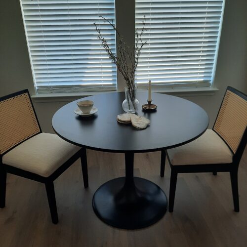 Ikea Docksta Dining Table Review | Round Black Tulip Dining Table